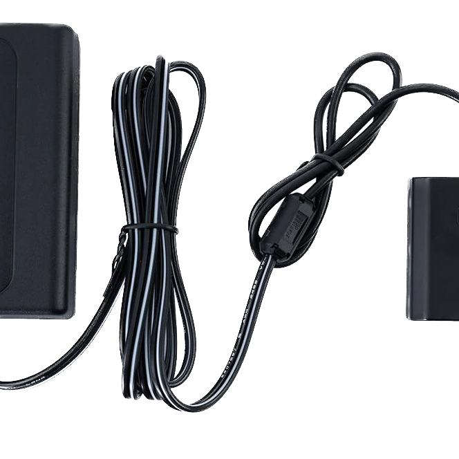 Voeding A7SIII/FX3/FX30 Indipro 8V A/C Power Supply Sony NP-FZ100 Battery Sony a7s III, fx3, fx30, a9, a7 IV, or a7R III