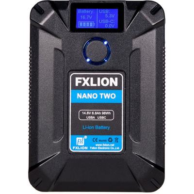 FXLion V-Lock Nano Two 14.8V/98WH 6.8Ah V-mount USB C